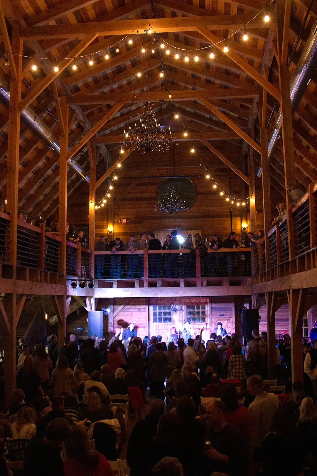 Crowd at Concerts in the Barn